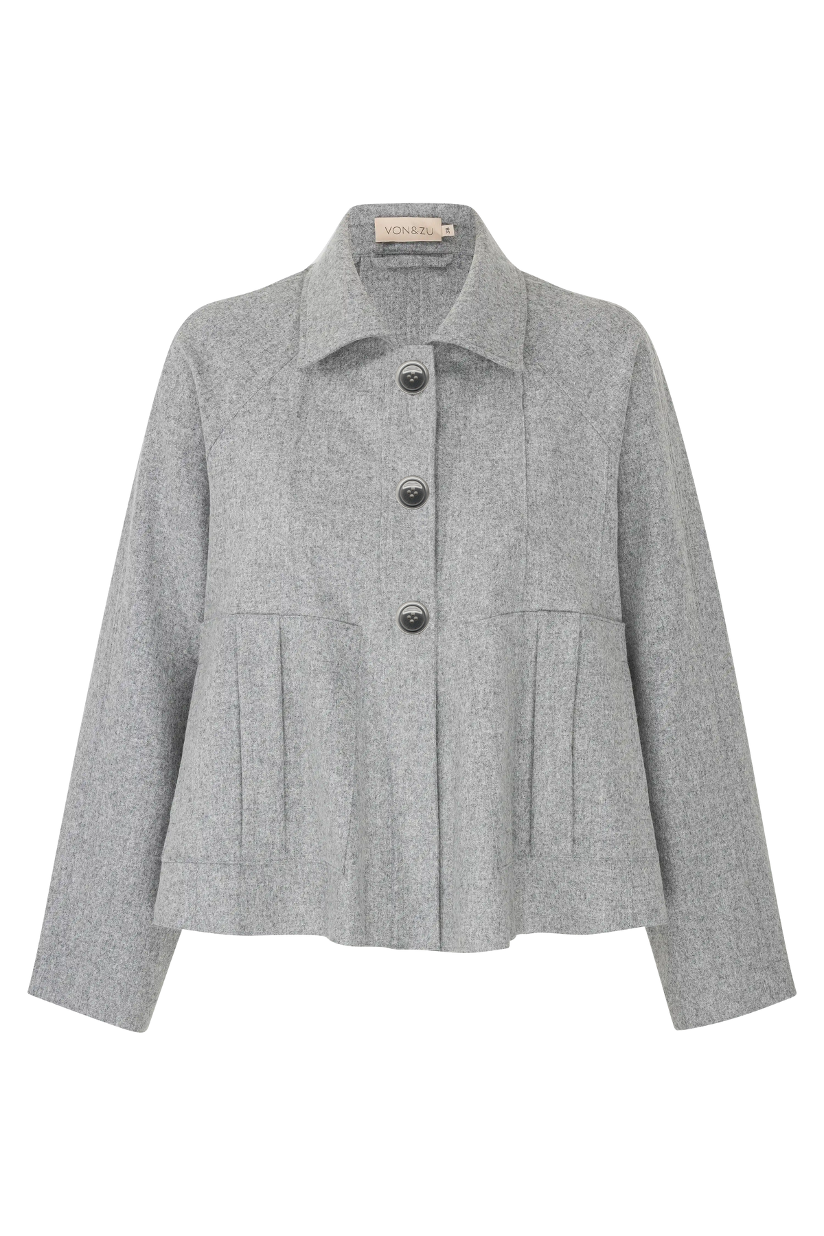 Lodenjacke in A-Linie