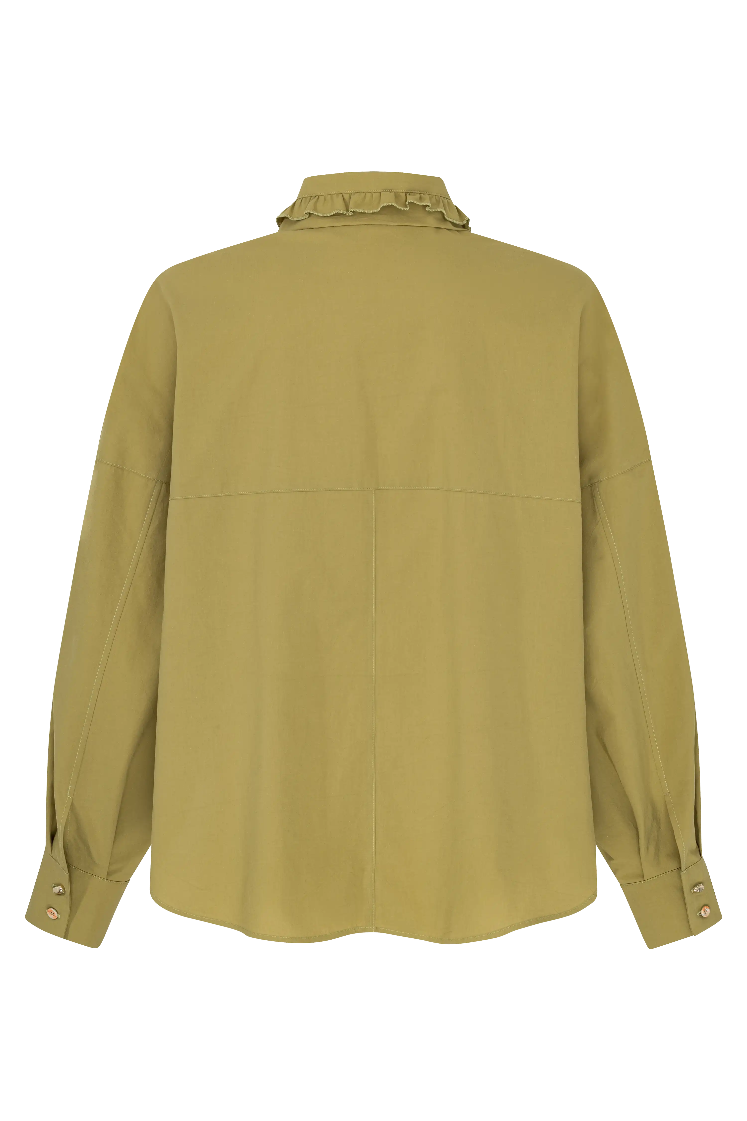 Weite Popelinebluse