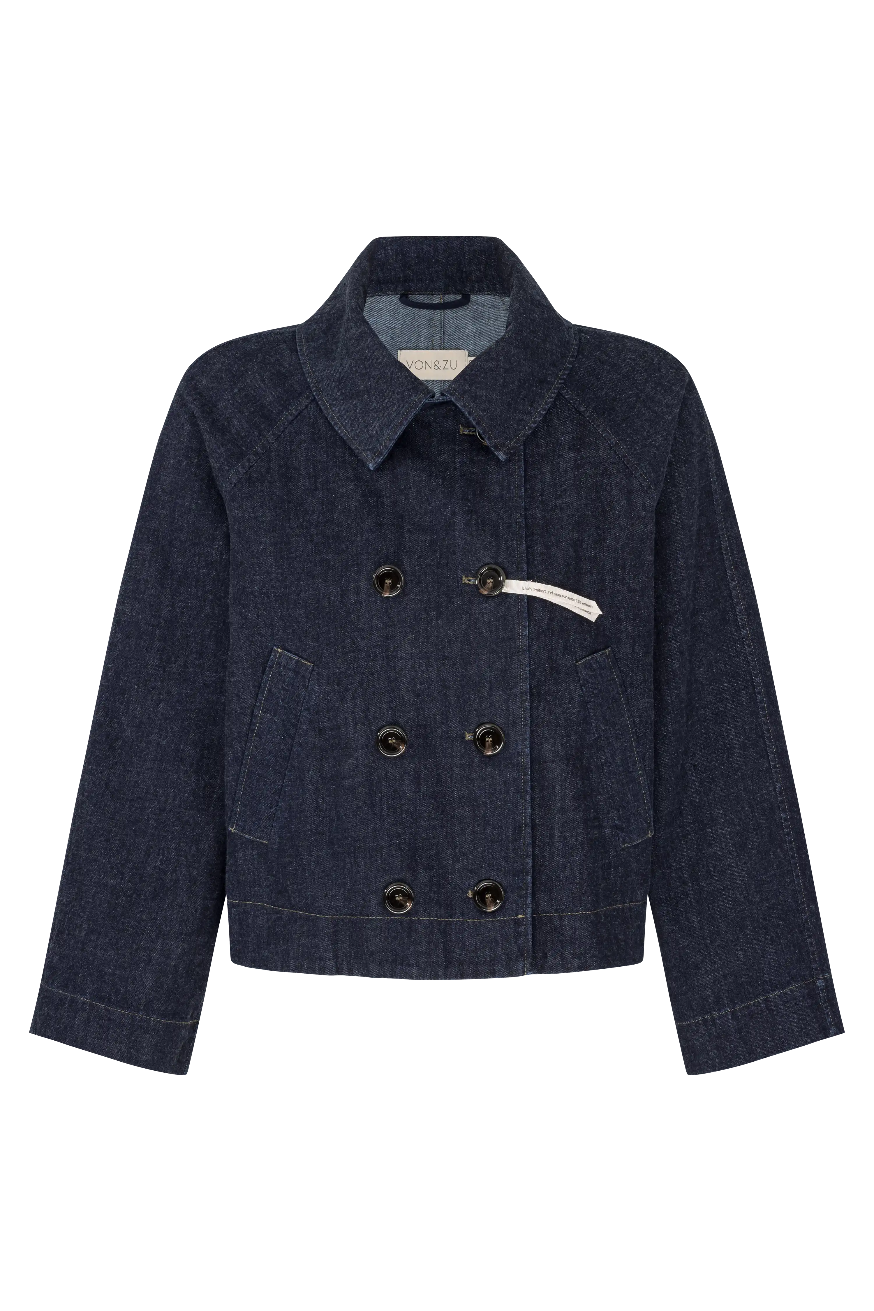 Kurze Jeansjacke VON&ZU