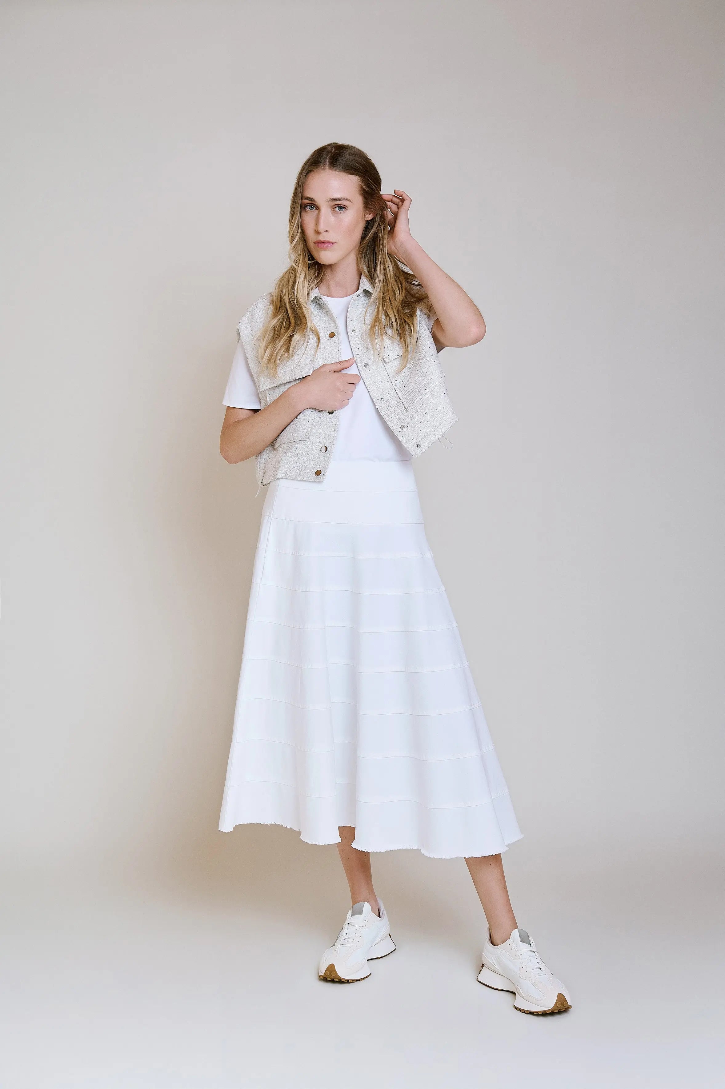 Midi Jeansrock VON&ZU