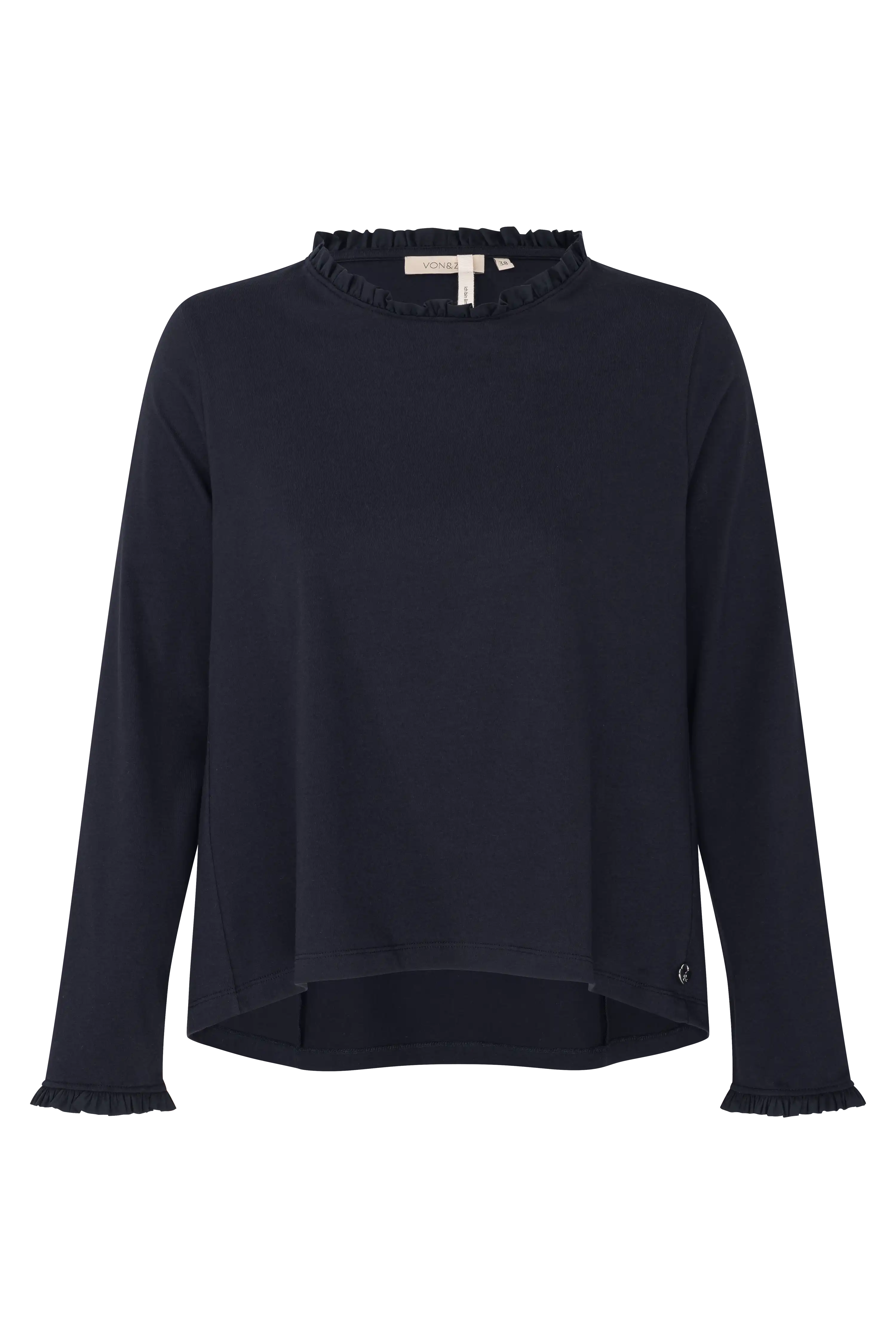Rüschenshirt mit A-Linie VON&ZU