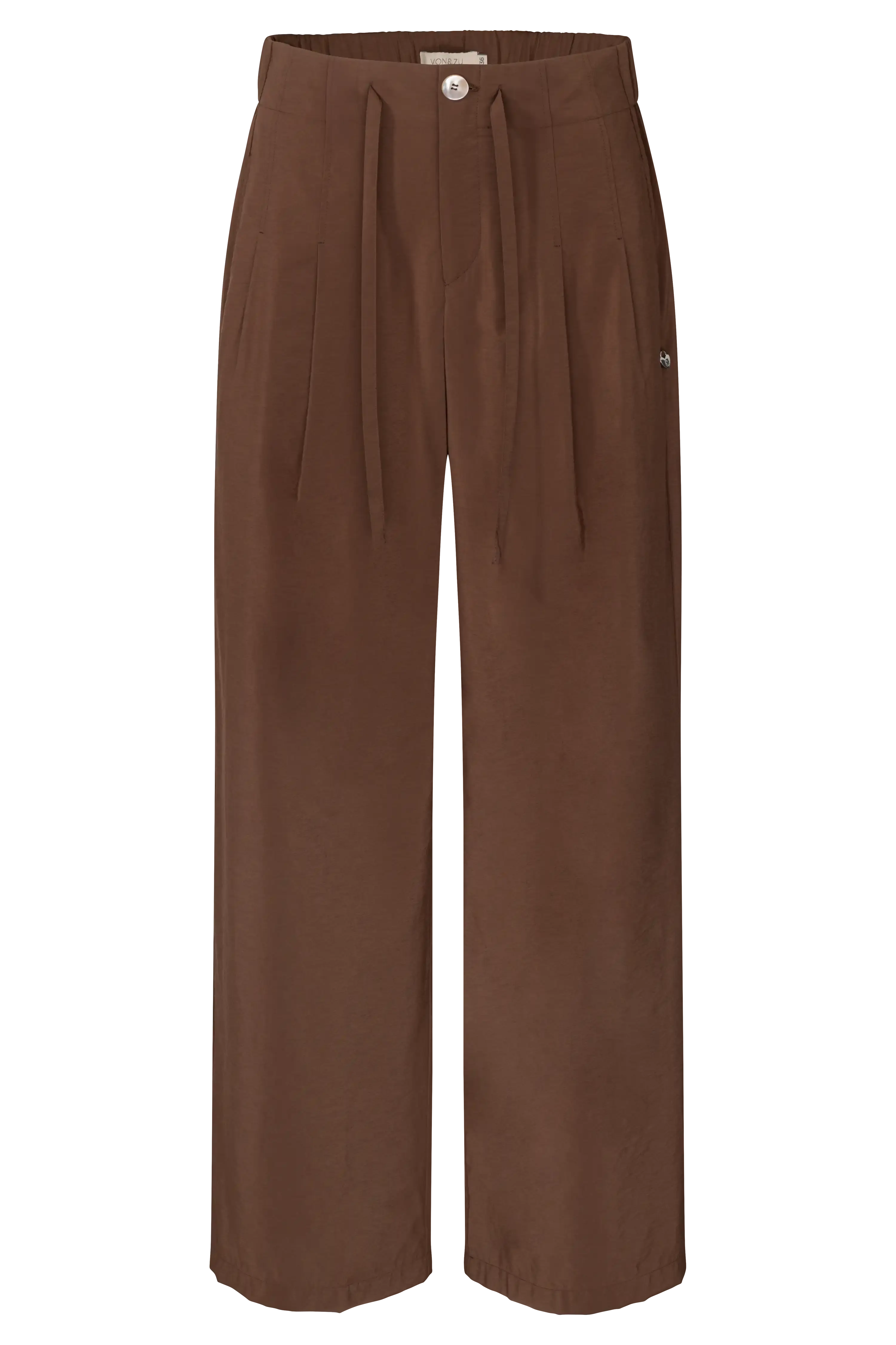 Weite Popelinehose VON&ZU